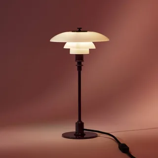 PH 2/1 tafellamp Ø 20 cm, glanzend bordeauxrood von Louis Poulsen – Produktfoto 5 von 5