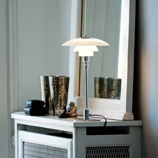 PH 2/1 Taffellamp High-Gloss Chrome-Plated by Louis Poulsen – product photo 5 of 5