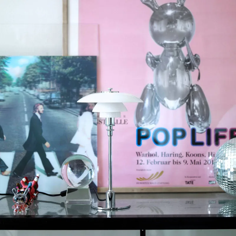 PH 2/1 Taffellamp High-Gloss Chrome-Plated by Louis Poulsen – product photo 4 of 5