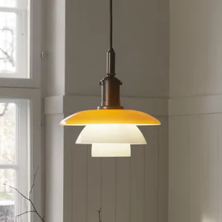 Hängelampe PH 3/3 Centenary amber/weiß Ø 28 cm von Louis Poulsen – Produktfoto 1 von 5