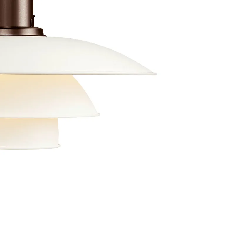 PH 3½-3 Hanglamp Wit - Louis Poulsen PH 3 1/2-3 - Woonkamer - Designer - Metaal - 1 lamp by Louis Poulsen – product photo