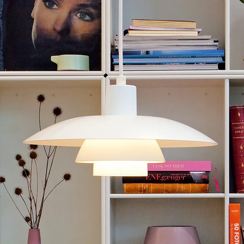 PH 4/3 Hanglamp White - Louis Poulsen - Woonkamer - Designer - Metaal - 1 lamp von Louis Poulsen – Produktfoto