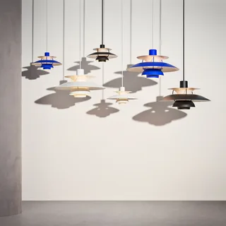 PH 5 300 hanglamp Monochrome Blue by Louis Poulsen – product photo 1 of 3