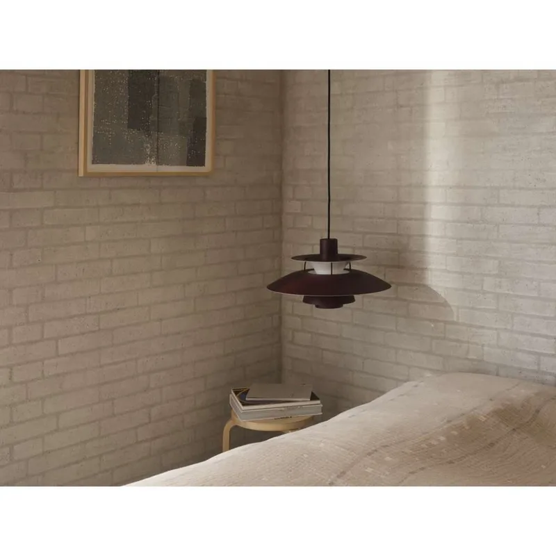PH 5 300 hanglamp Monochrome Burgundy - Louis Poulsen - Woonkamer - Metaal by Louis Poulsen – product photo