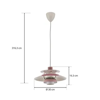 PH 5 300 hanglamp roze från Louis Poulsen – produktbild 1 av 4