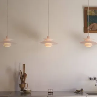PH 5 320 hanglamp, opaal-beige, E14, polymeer by Louis Poulsen – product photo 2 of 5
