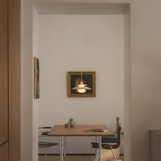 PH 5 320 hanglamp, opaal-beige, E14, polymeer by Louis Poulsen – product photo 3 of 5