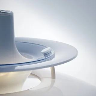PH 5 320 hanglamp, opaalblauw, E14, polymeer by Louis Poulsen – product photo 3 of 4