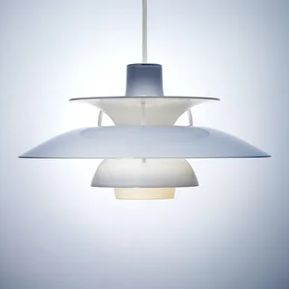 PH 5 320 hanglamp, opaalblauw, E14, polymeer by Louis Poulsen – product photo 1 of 4