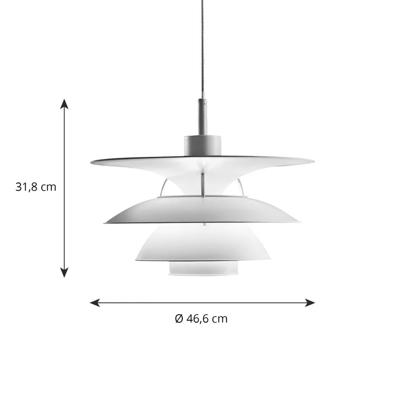 PH 5-4½ Hanglamp White by Louis Poulsen – product photo 3 of 3