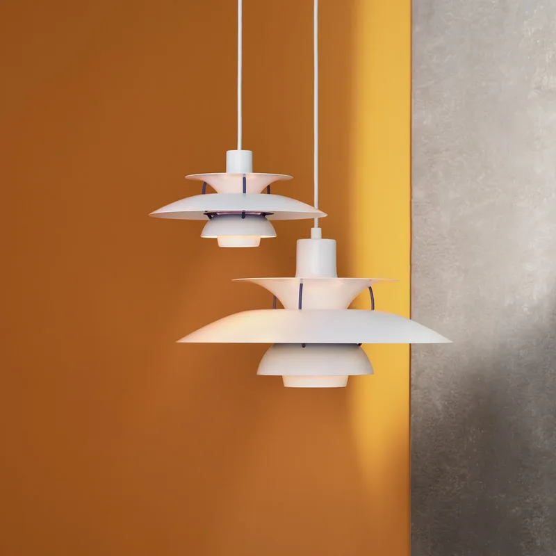 PH 5 500 hanglamp Classic White - Louis Poulsen - Woonkamer - Metaal von Louis Poulsen – Produktfoto