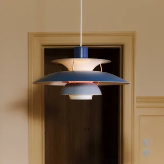 PH 5 500 hanglamp, kleuren: blauw by Louis Poulsen – product photo 2 of 5