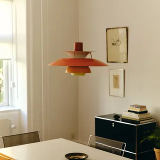 PH 5 500 hanglamp, kleuren: oranje by Louis Poulsen – product photo 3 of 5