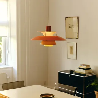 PH 5 500 hanglamp, kleuren: oranje by Louis Poulsen – product photo 2 of 5