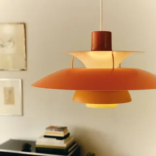 PH 5 500 hanglamp, kleuren: oranje by Louis Poulsen – product photo 5 of 5