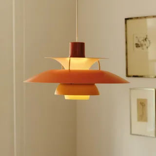 PH 5 500 hanglamp, kleuren: oranje by Louis Poulsen – product photo 1 of 5