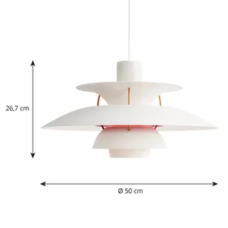 PH 5 500 hanglamp Modern White by Louis Poulsen – product photo 4 of 5