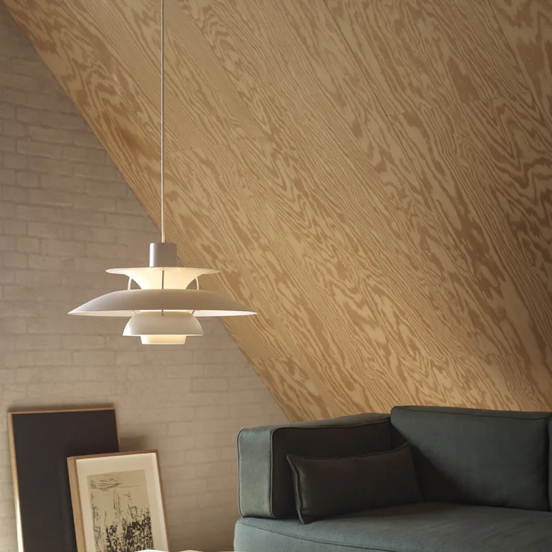 PH 5 500 hanglamp Monochrome Pale Pewter - Louis Poulsen - Woonkamer - Metaal von Louis Poulsen – Produktfoto