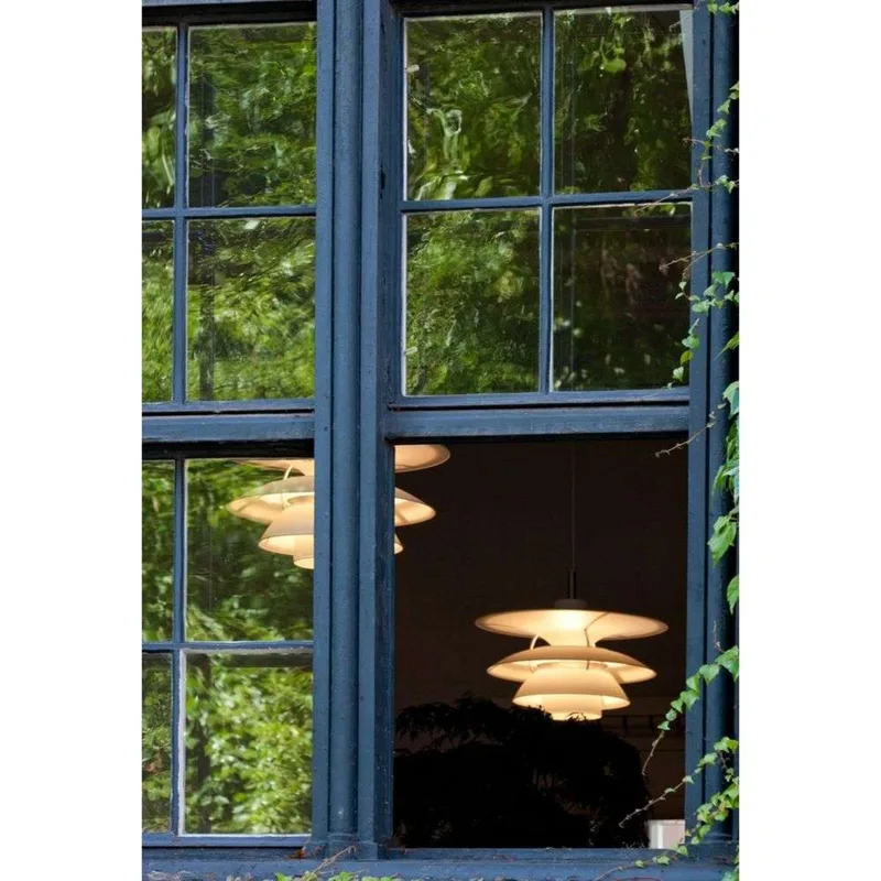 PH 6½-6 Hanglamp White - Louis Poulsen - Woonkamer - Aluminium von Louis Poulsen – Produktfoto