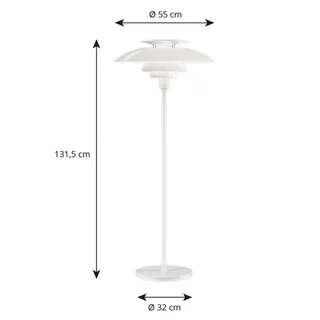 PH 80 Vloerlamp Opal/White de Louis Poulsen – photo du produit 3 sur 3