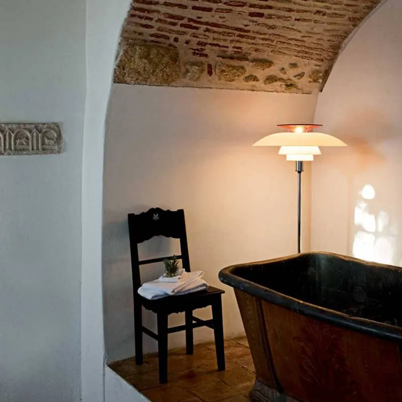 PH 80 vloerlamp, wit/chroom/opaal, schakelaar de Louis Poulsen – photo du produit 5 sur 5