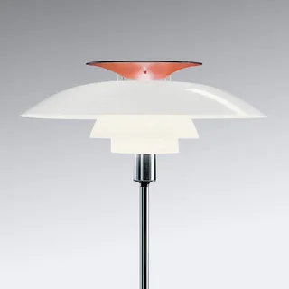 PH 80 vloerlamp, wit/chroom/opaal, schakelaar de Louis Poulsen – photo du produit 3 sur 5