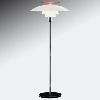 PH 80 vloerlamp, wit/chroom/opaal, schakelaar de Louis Poulsen – photo du produit 2 sur 5