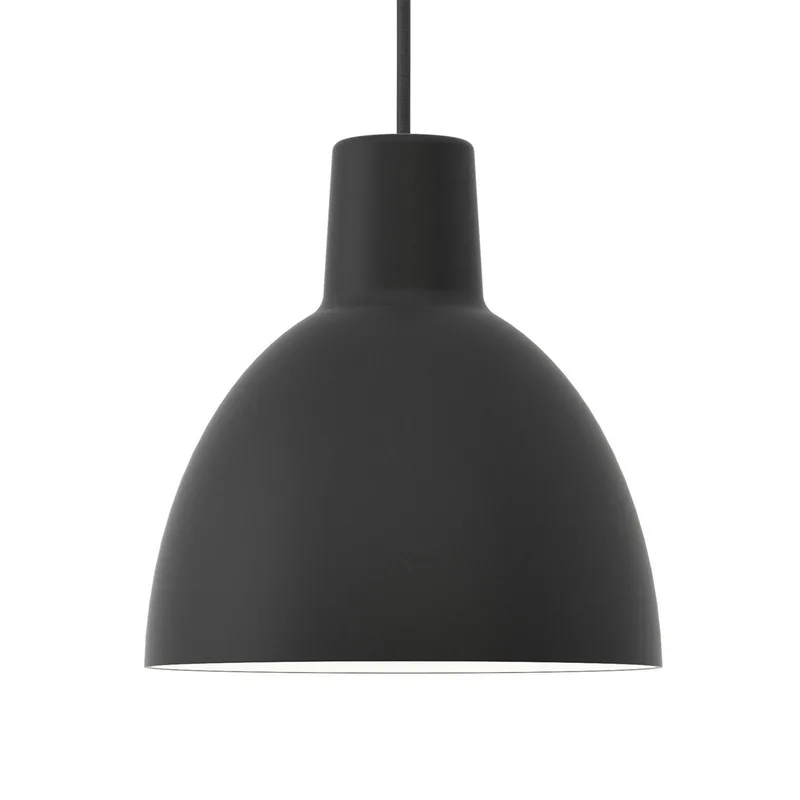 Toldbod 250 Hanglamp Zwart - Louis Poulsen - Woonkamer - Designer - Metaal - 1 lamp by Louis Poulsen – product photo