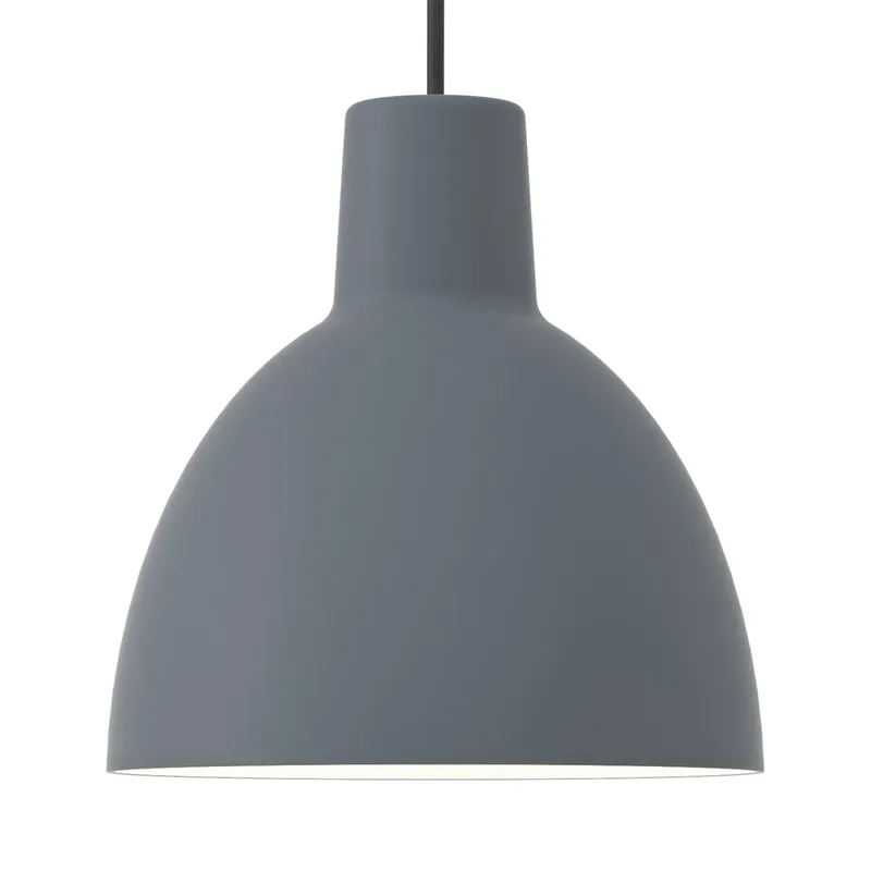 Toldbod 250 Pendelleuchte Blau-grau by Louis Poulsen – product photo