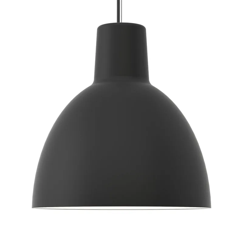 Toldbod 400 Hanglamp Zwart - Louis Poulsen - Woonkamer - Designer - Metaal - 1 lamp by Louis Poulsen – product photo