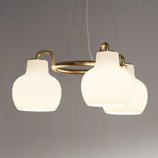 VL Ring Crown 3 Hanglamp Opal från Louis Poulsen – produktbild 1 av 4