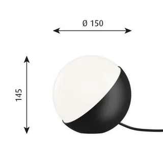 VL Studio tafellamp, zwart, Ø 15 cm, glas by Louis Poulsen – product photo 1 of 2