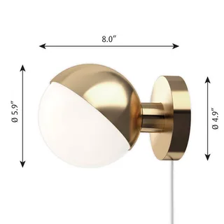 VL Studio wandlamp, Ø 15 cm, messing de Louis Poulsen – photo du produit 2 sur 2