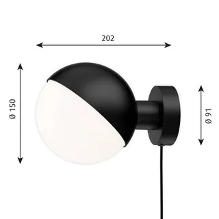 VL Studio Wandlamp Ø150 Black by Louis Poulsen – product photo 5 of 5