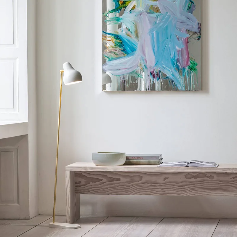 VL38 Vloerlamp White van Louis Poulsen – productfoto 3 van 3