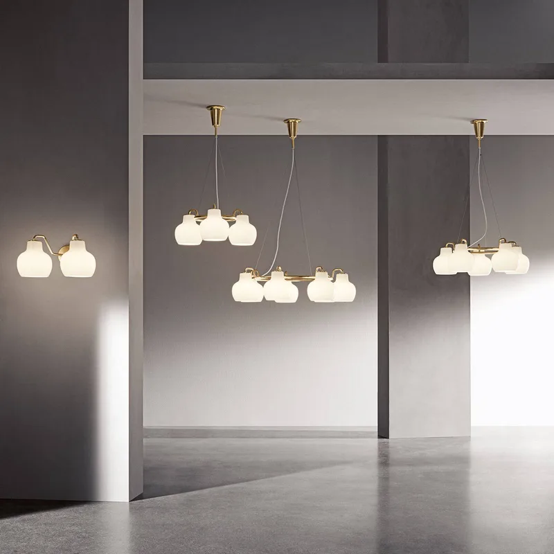 Wandlamp VL Ring Crown, 2-lamps stekkeraansluiting fra Louis Poulsen – produktbillede 2 af 3