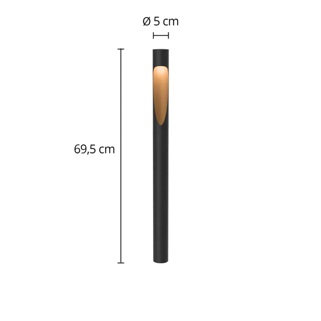 Wegeleuchte Flindt, 930 70 cm Fuß 24 V