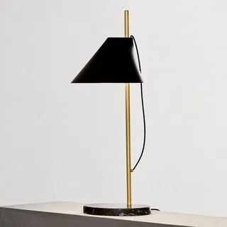 Yuh Tafellamp Zwart/Geelkoper van Louis Poulsen – productfoto 1 van 3