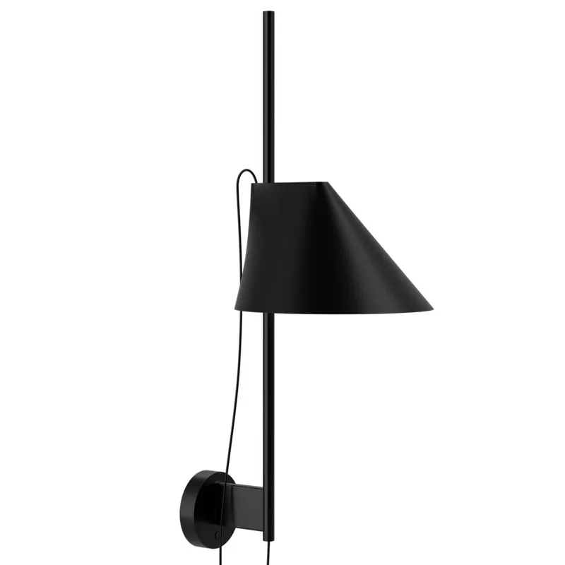 Yuh Wandlamp Zwart - Louis Poulsen - Woonkamer - Designer - Metaal - 1 lamp de Louis Poulsen – photo du produit
