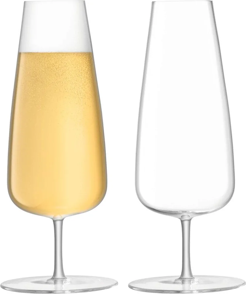 Bar Culture Bierglazen - 370 ml - Set van 2 Stuks van LSA International in Transparant – productfoto