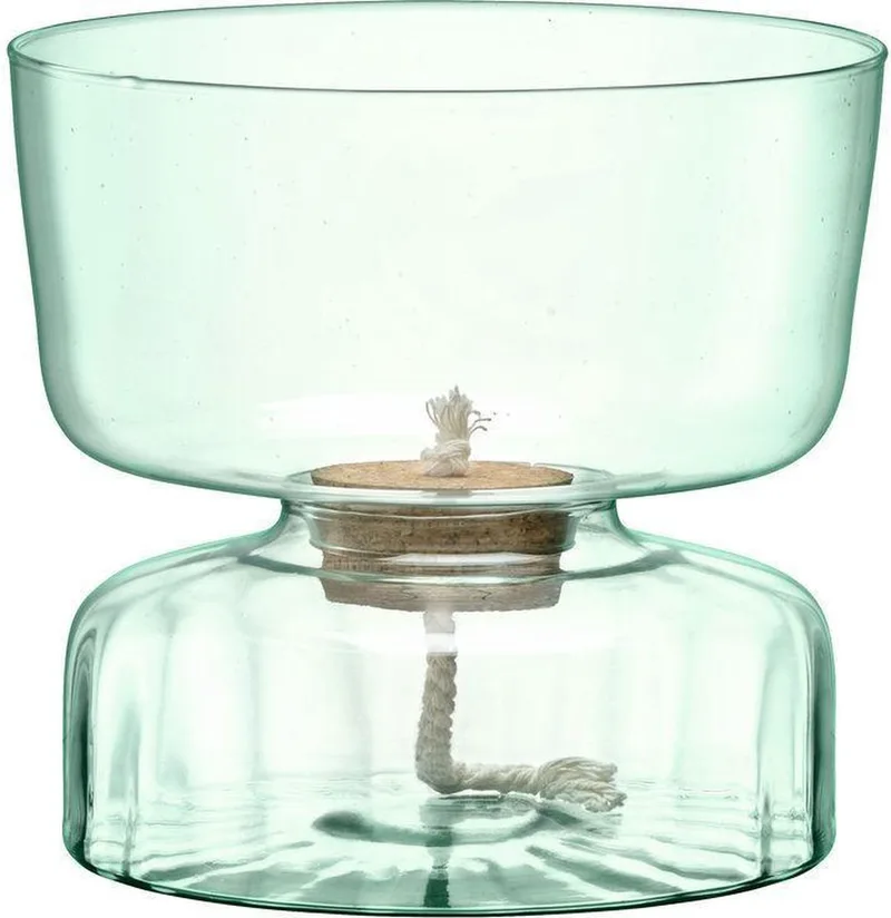 Canopy Self Watering Vaas - 22 cm by LSA International in Transparent – product photo