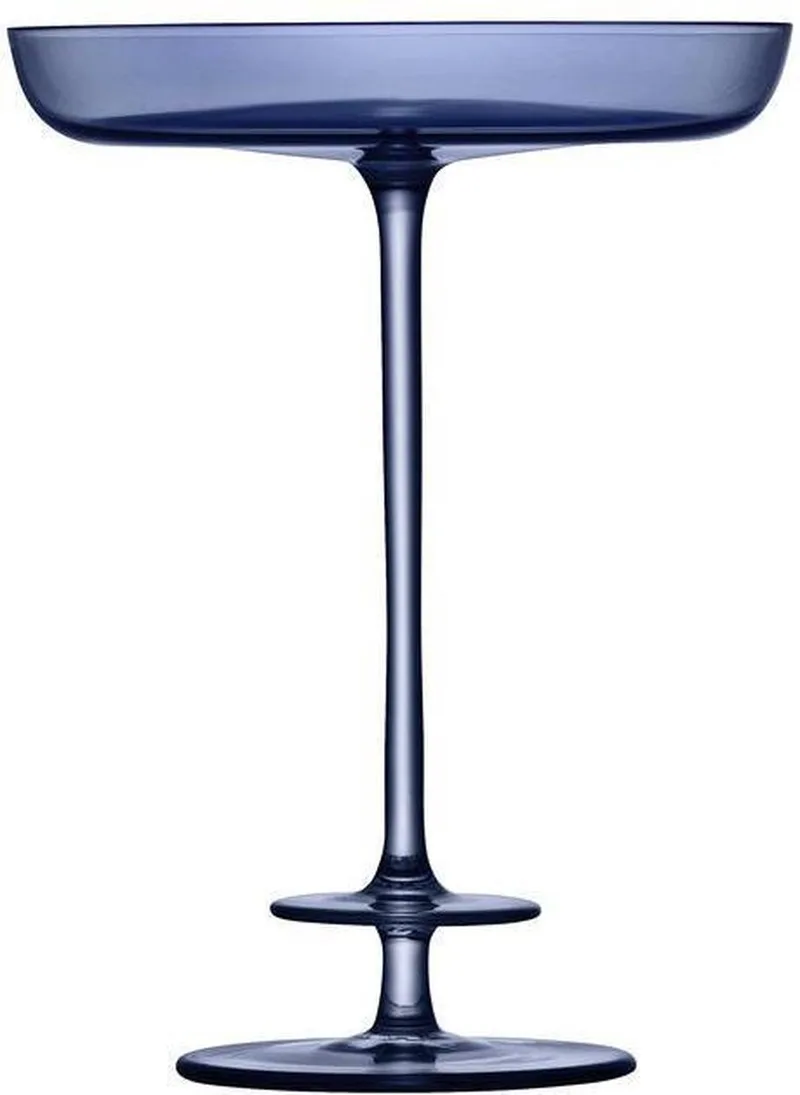 Champagne Theatre Champagne Glas ø 12 cm - Glas van LSA International in Blauw – productfoto