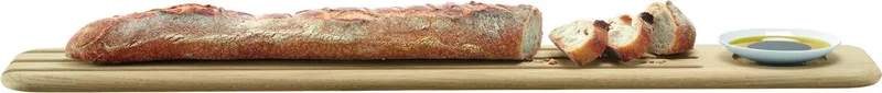 Dine Broodplank - Met Dipschaaltje - 78 cm by LSA International in White – product photo