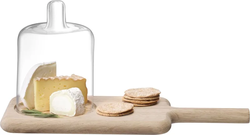 Dine Schaal met Deksel ø 26 cm by LSA International in White – product photo