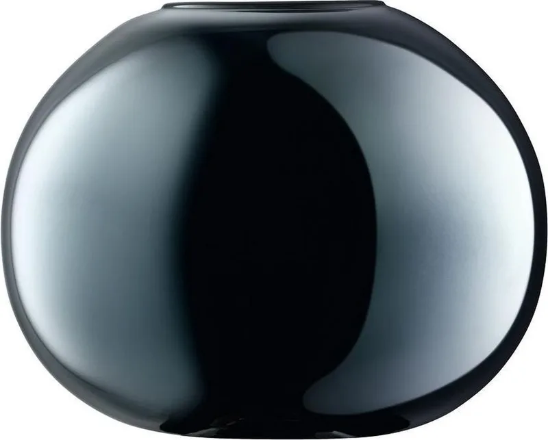 Epoque Vaas - H 13,4 cm - Glas by LSA International in Blue – product photo
