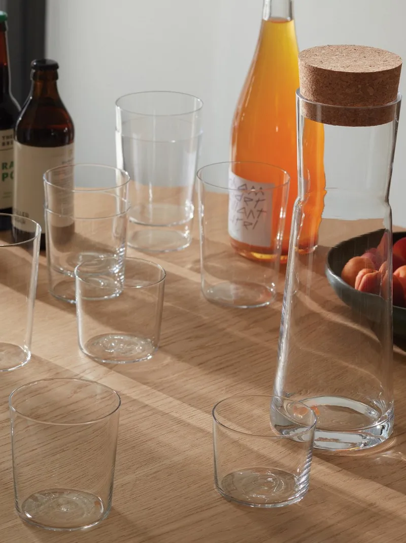 Gio Waterglas Groot 560 ml - Glas by LSA International in Transparent – product photo
