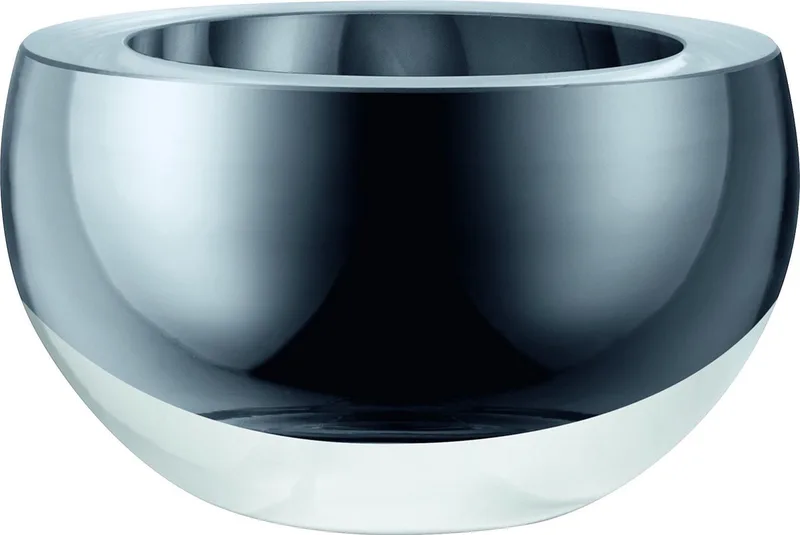 Host Schaal - Glas - Ø 9,5 x 5,5 cm by LSA International in Platinum – product photo