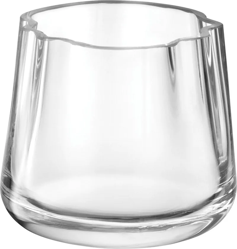 Lagoon Theelicht Houder 8 cm - Glas by LSA International in Transparent – product photo