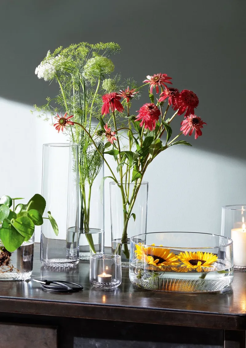 Market Vaas 16 cm by LSA International in Transparent – product photo