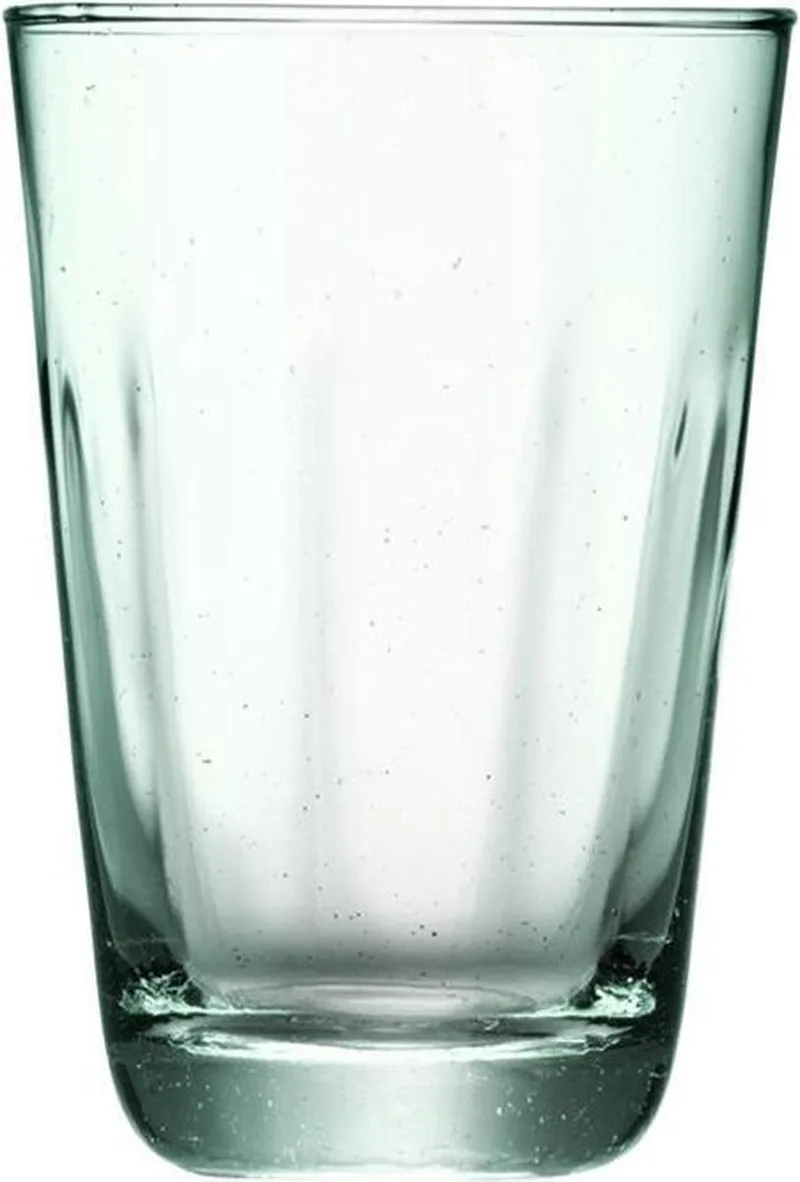 Mia Longdrinkglazen - 35 cl - Gerecycled Glas - 4 stuks by LSA International in Transparent – product photo
